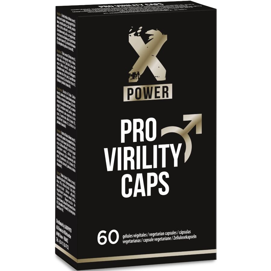 XPOWER - CAPS. WSPOMAG. MĘSKOŚĆ 60 SZT.