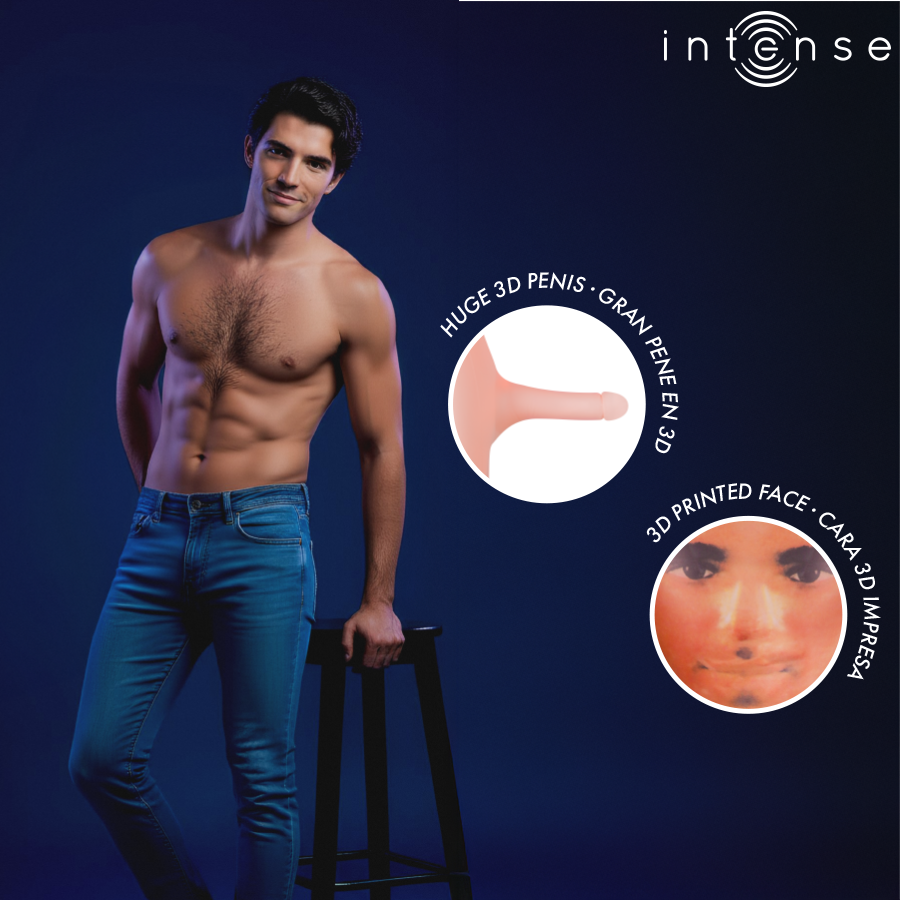 INTENSE DOLLS – ANTHONY DMUCHANA LALKA Z PENISEM 3D