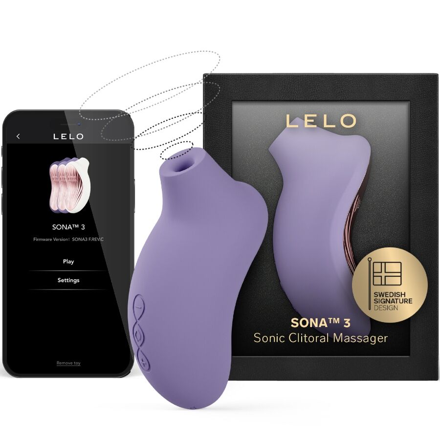 LELO - SONA 3 SONICZNY MASAŻER ŁECHTACZKI FIOLETOWY ZMIERZCH