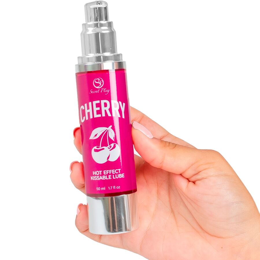 SECRETPLAY - ROZGRZEWAJĄCY LUBRYKANT WIŚNIA 50 ML