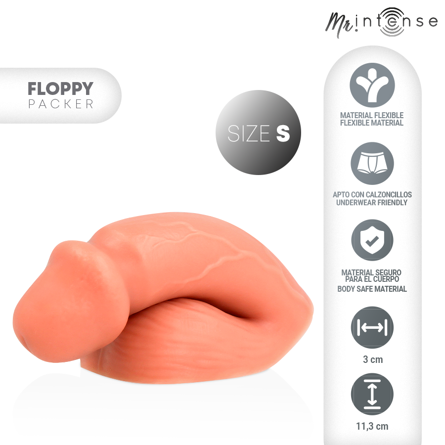 MR INTENSE - FLOPPY ROZMIAR S REALISTYCZNY PACKER