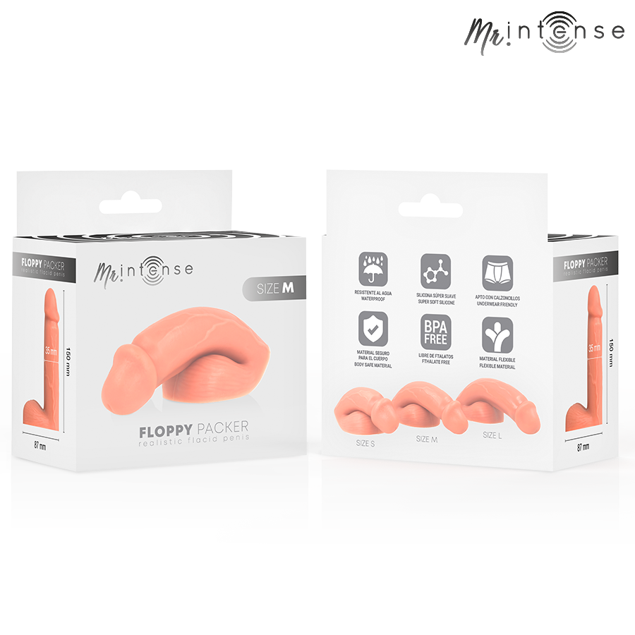 MR INTENSE - FLOPPY ROZMIAR M REALISTYCZNY PACKER
