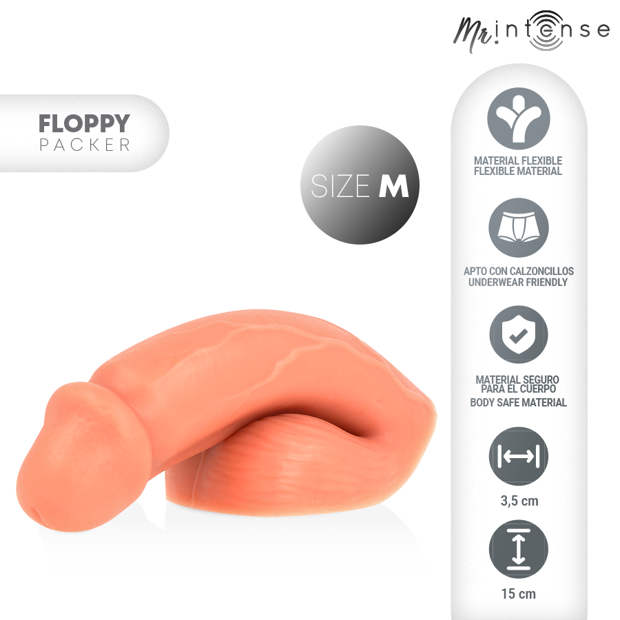 MR INTENSE - FLOPPY ROZMIAR M REALISTYCZNY PACKER