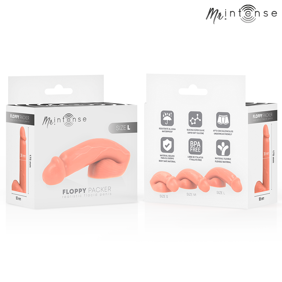 MR INTENSE - FLOPPY ROZMIAR L REALISTYCZNY PACKER