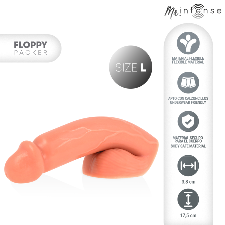 MR INTENSE - FLOPPY ROZMIAR L REALISTYCZNY PACKER