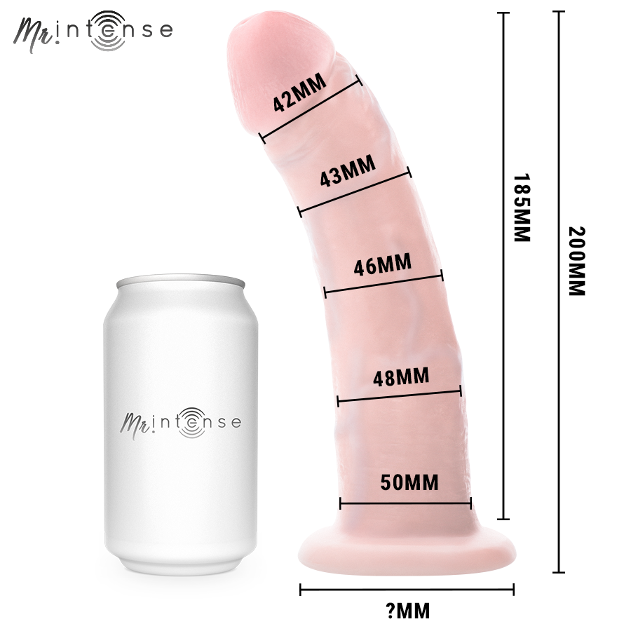 MR INTENSE - ŚREDNI TERENCE DILDO 20 CM -Ø- 5 CM