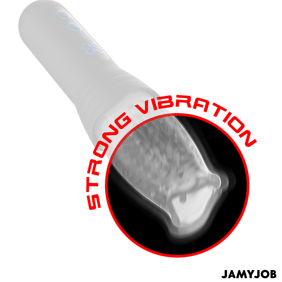 JAMYJOB - MASTURBATOR BLOW-R Z FUNKCJĄ WSUWANIA I OBROTÓW