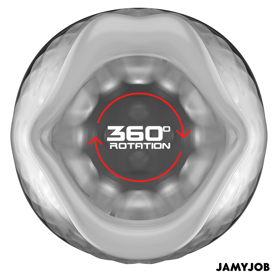 JAMYJOB - MASTURBATOR BLOW-R Z FUNKCJĄ WSUWANIA I OBROTÓW