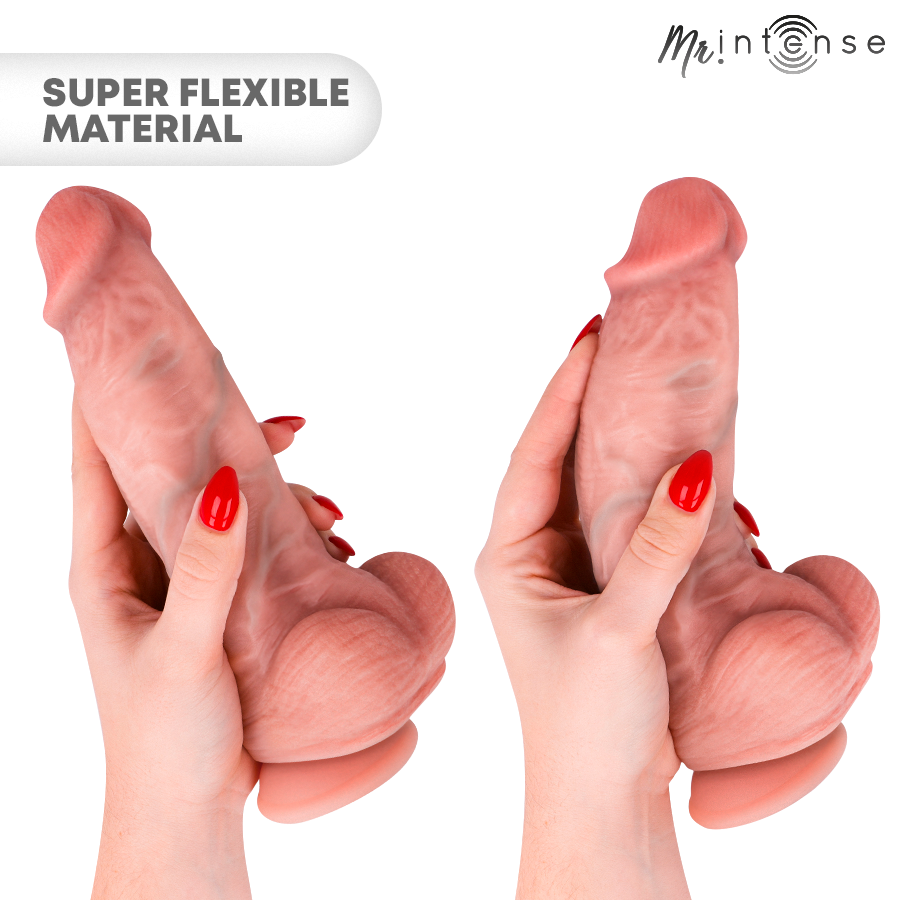 MR INTENSE - ŚREDNIE SILIKONOWE DILDO SPENCER 23 CM -Ø- 5,7 CM
