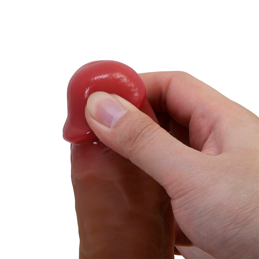 PRETTY LOVE - REALISTYCZNE DILDO Z PRZYSSAWKĄ CURTIS 17.3 CM -Ø- 4.2 CM