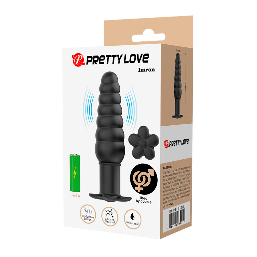 PRETTY LOVE - IMRON ANALNY KOREK WIBRUJĄCY