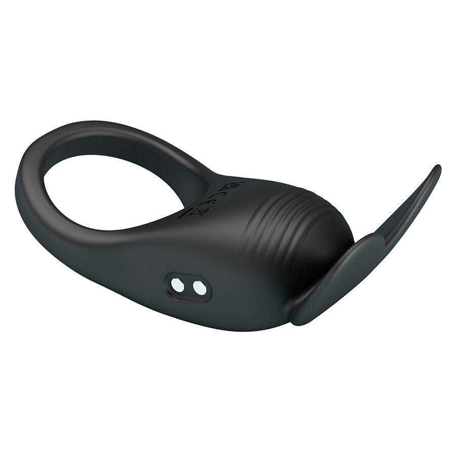 PRETTY LOVE - CARLTON PENIS RING WITH CLITORAL STIMULATOR