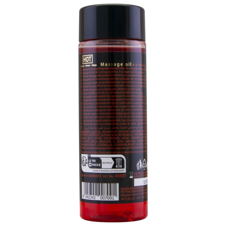 GORĄCY - OLEJEK DO MASAŻU ROZGRZEWAJĄCY 100 ML