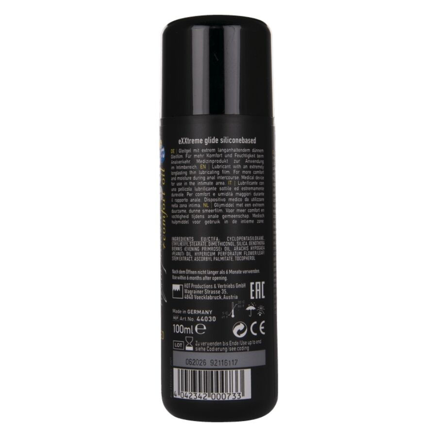 HOT - EXXTREME GLIDE LUBRYKANT NA BAZIE SILIKONU + OLEJEK KOMFORTOWY A+ 100 ML