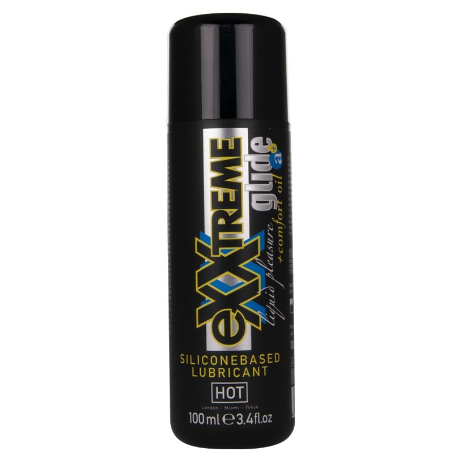 HOT - EXXTREME GLIDE LUBRYKANT NA BAZIE SILIKONU + OLEJEK KOMFORTOWY A+ 100 ML