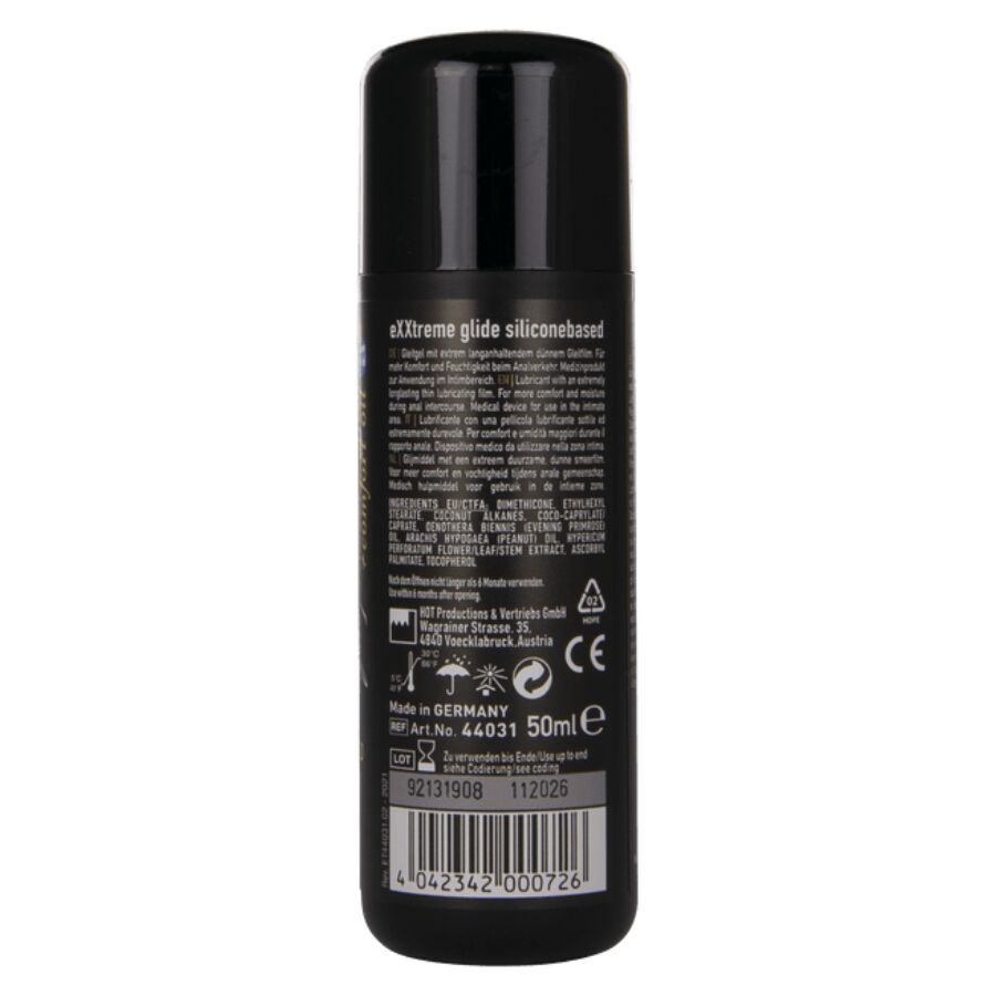 HOT - EXXTREME GLIDE LUBRYKANT NA BAZIE SILIKONU + OLEJEK COMFORT A+ 50 ML