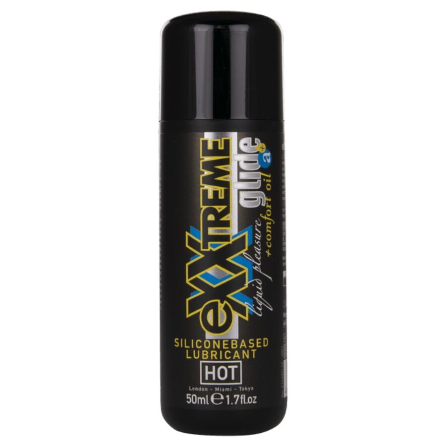 HOT - EXXTREME GLIDE LUBRYKANT NA BAZIE SILIKONU + OLEJEK COMFORT A+ 50 ML