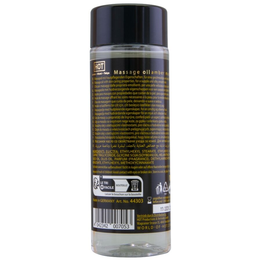 HOT - OLEJEK DO MASAŻU BURSZTYN & PIŻMO 100 ML