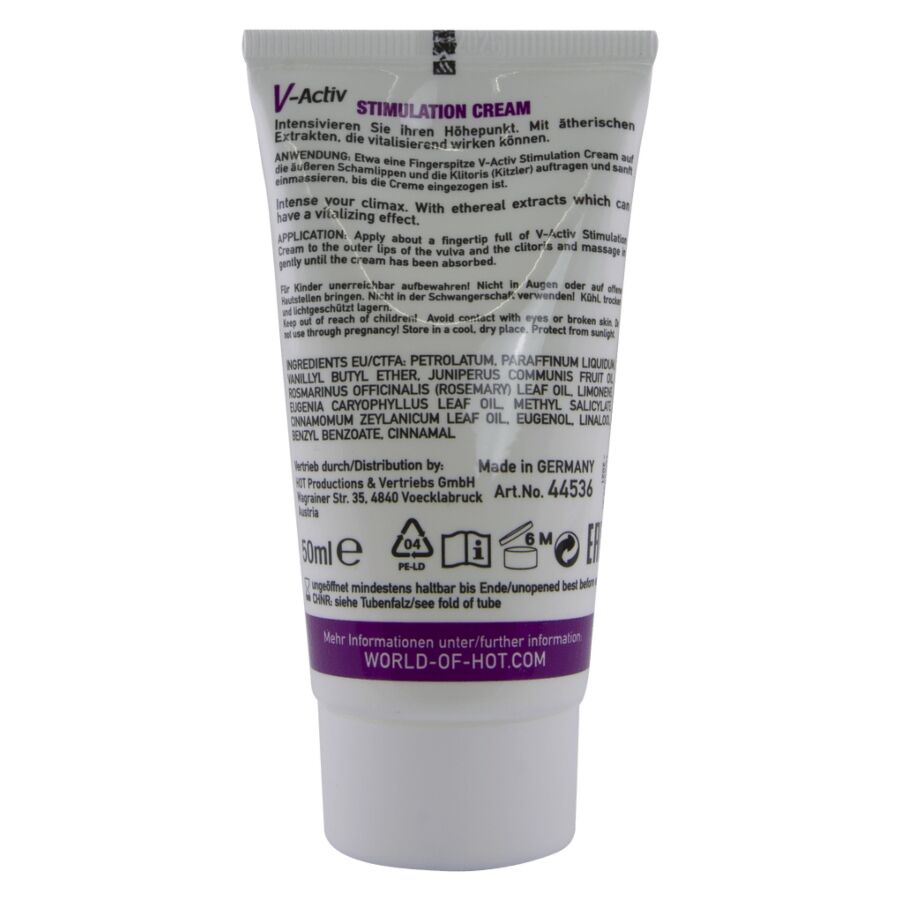 HOT - V-ACTIV KREM STYMULUJĄCY DLA KOBIET 50 ML