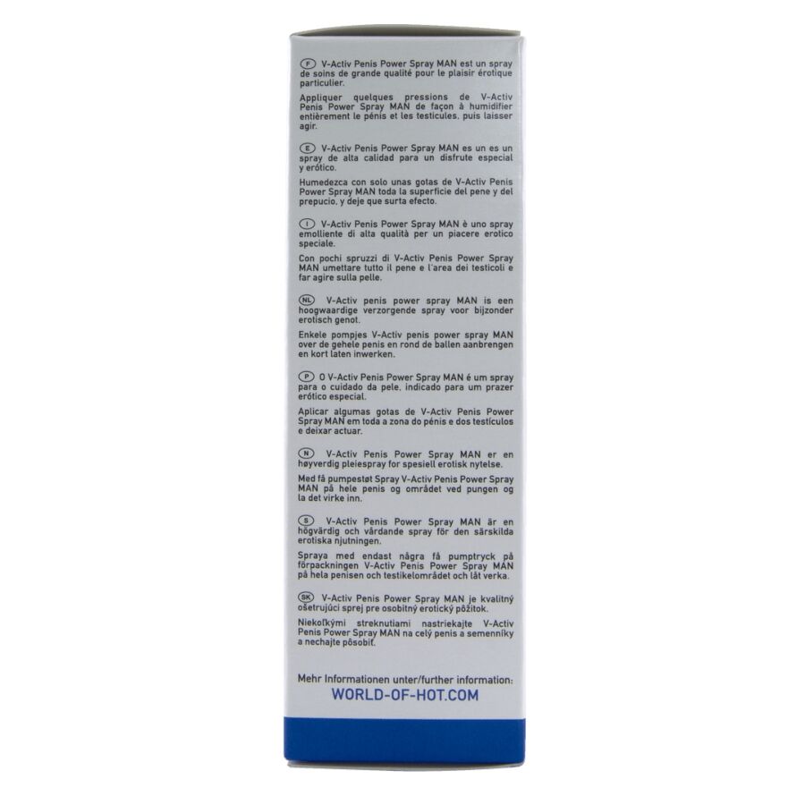 HOT - V-ACTIV SPRAY POTENCJĘ DLA MĘŻCZYZN 50 ML