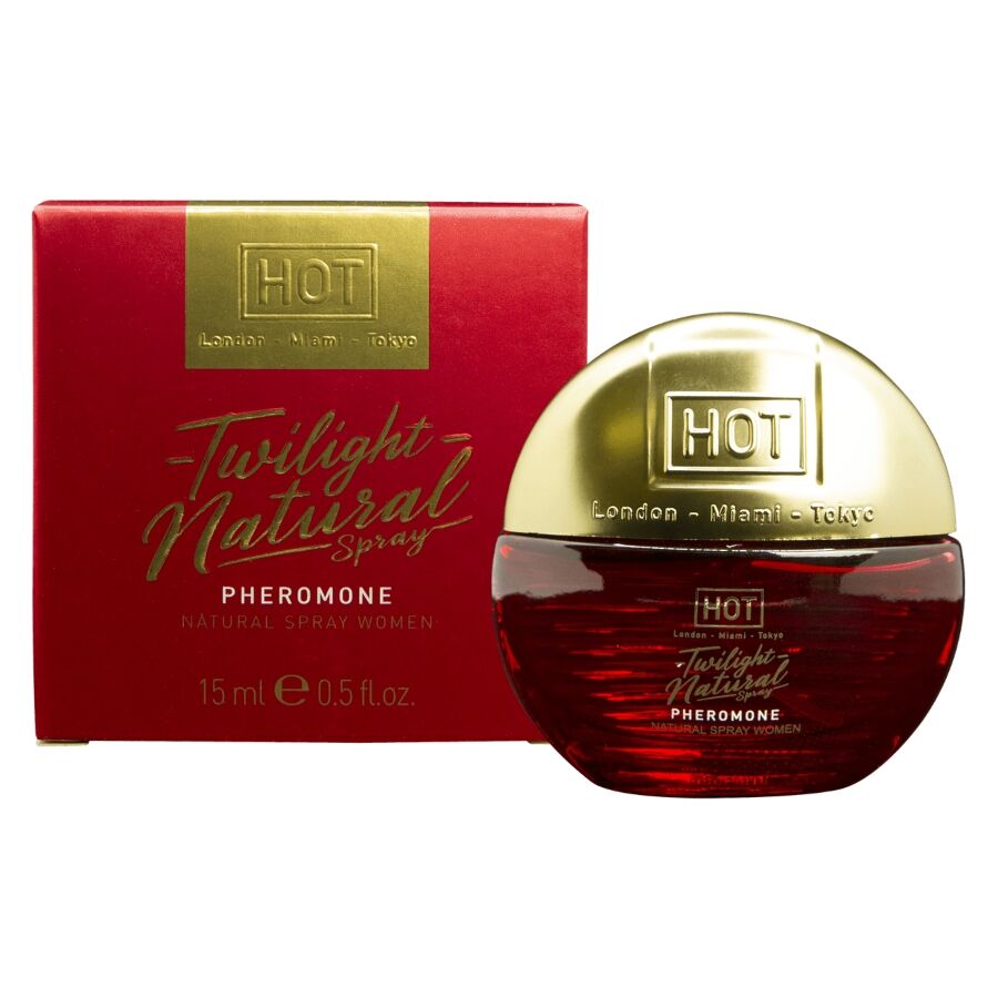 GORĄCY - ZMIERZCH FEROMONY NATURALNE DLA KOBIET 15 ML
