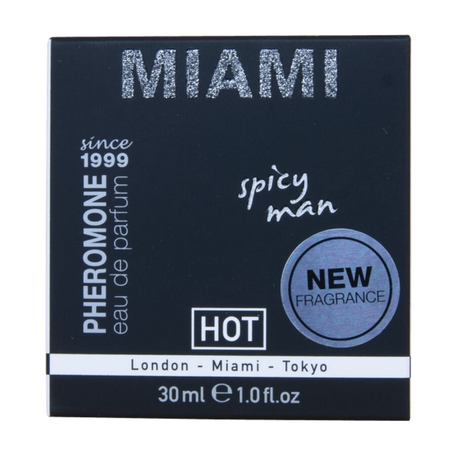 GORĄCE - PERFUMY Z FEROMONAMI MIAMI SPICY MAN 30 ML