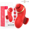 INTENSYWNY – STYMULATOR ŁECHTACZKI Z 4 GŁOWICAMI, SSĄCY, PUKAJĄCY, ŁASKOCZĄCY I LIŻĄCY