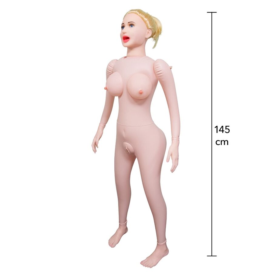 UKRYTE PRAGNIENIE - Dmuchana lalka LOLA 145 cm