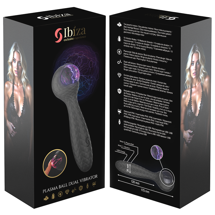 IBIZA - PLASMA SPHERE VIBRATOR AND STIMULATOR