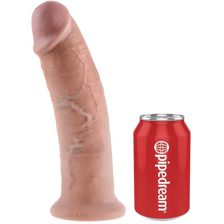 KING COCK - 10 DILDO CIELEŚNY 25.4 CM