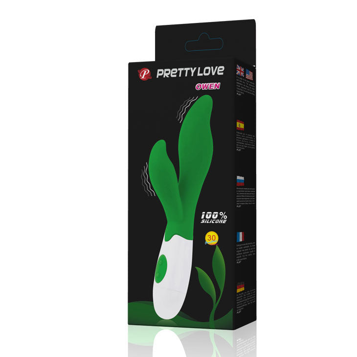PRETTY LOVE - WIBRATOR OWEN GREEN FLIRTATION