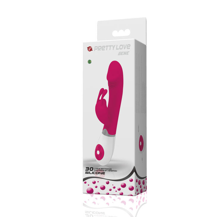 PRETTY LOVE - FLIRTATION WIBRATOR Z USZKAMI KRÓLIKA