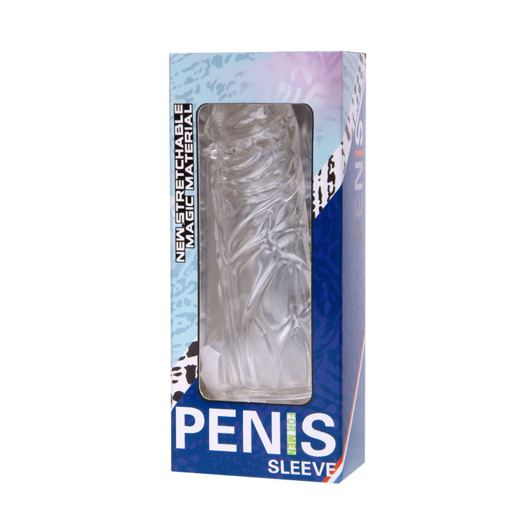 BAILE - PRZEŹROCZYSTA NAKŁADKA SILIKONOWA NA PENISA 13 CM