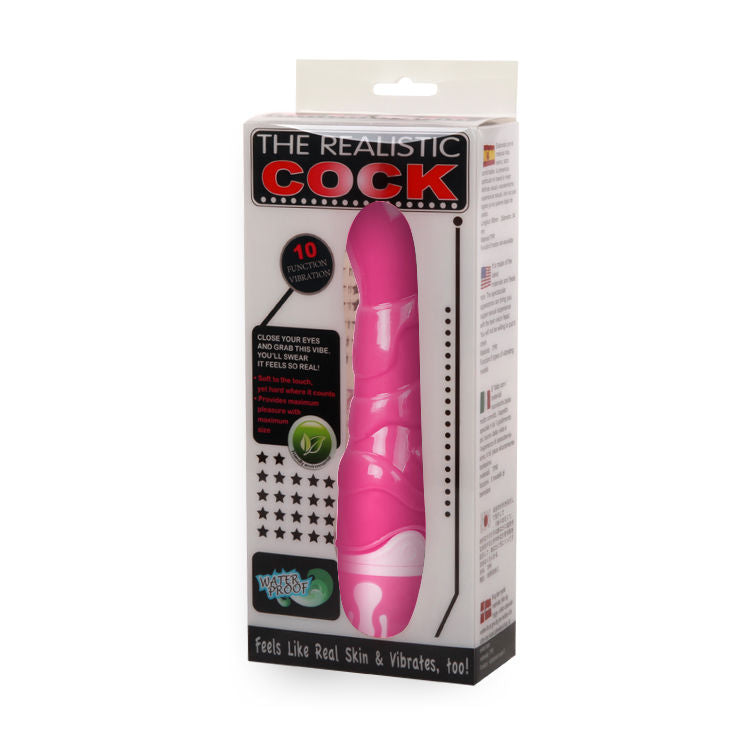 BAILE - REALISTYCZNY RÓŻOWY PENIS 21,8 CM