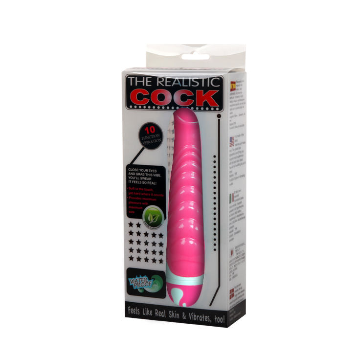 BAILE - REALISTYCZNY RÓŻOWY PENIS NA PUNKT G 21.8 CM