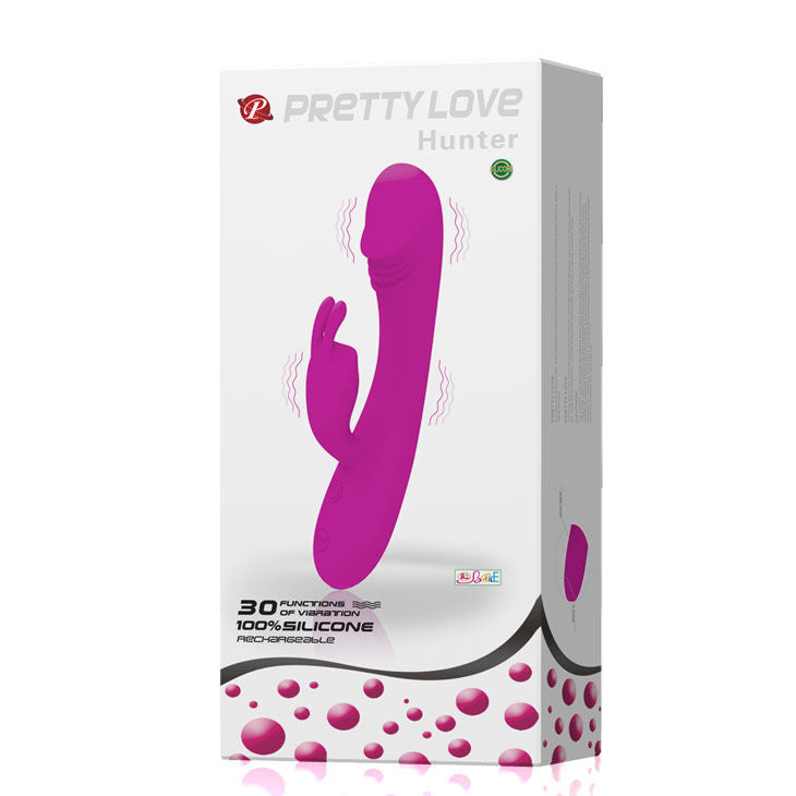 PRETTY LOVE – INTELIGENTNY WIBRATOR Z KRÓLICZKIEM 30 TRYBÓW