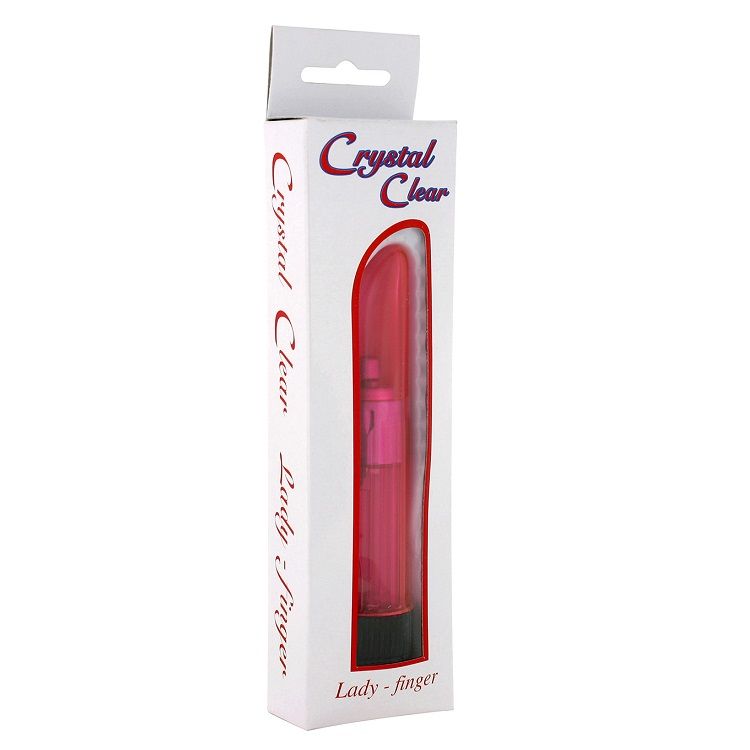 SEVEN CREATIONS - KRYSTALICZNIE CZYSTY WIBRATOR LADY PINK