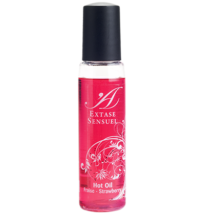 EXTASE SENSUAL - OLEJEK POBUDZAJĄCY TRUSKAWKA ROZGRZEWAJĄCY 35 ML