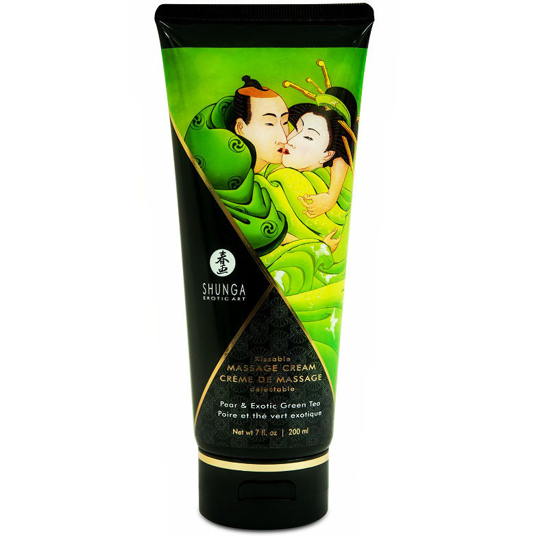 SHUNGA - KREM DO MASAŻU GRUSZKA I ZIELONA HERBATA 200 ML