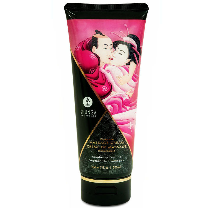 SHUNGA - MALINOWY KREM DO MASAŻU 200 ML
