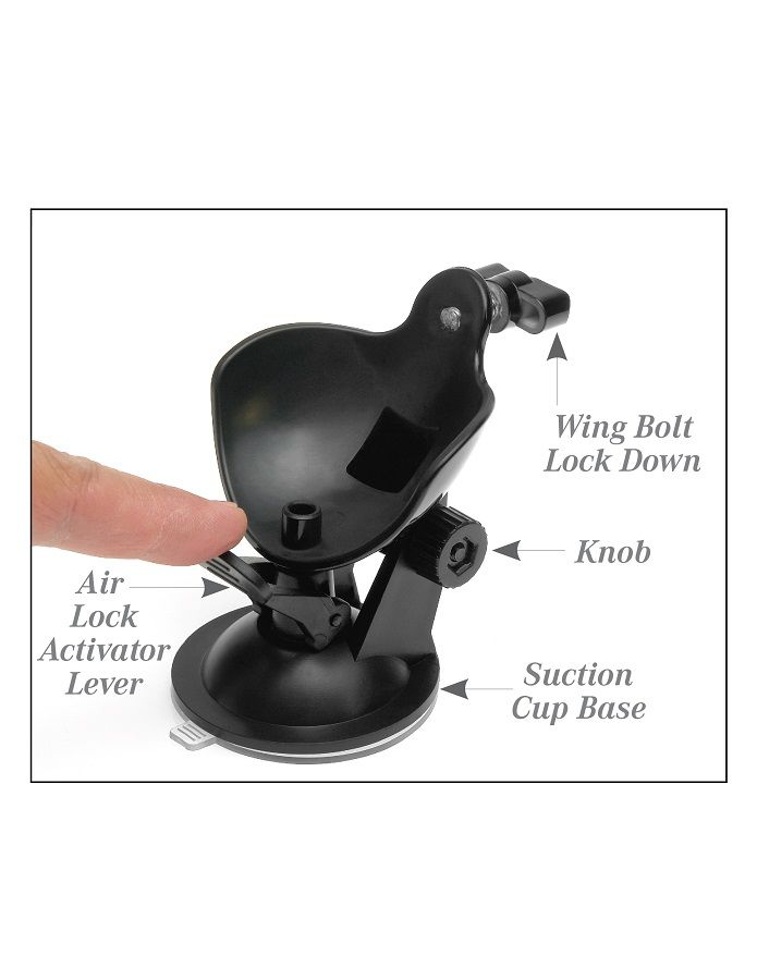 EXTREME TOYZ - PDX MEGA BATOR Męski Masturbator USB Usta Czerwony