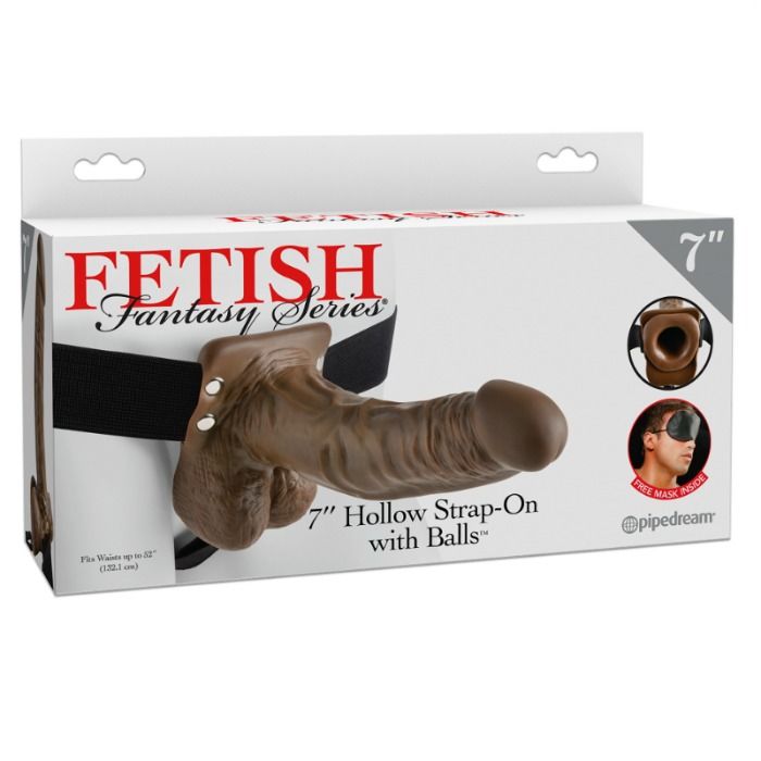 SERIA FANTAZJI FETYSZOWYCH – SERIA 7 PUSTY STRAP-ON Z KULKAMI