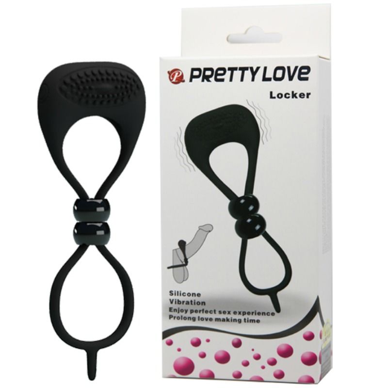 PRETTY LOVE - PODWÓJNY PIERŚCIEŃ NA PENISA I JĄDRA