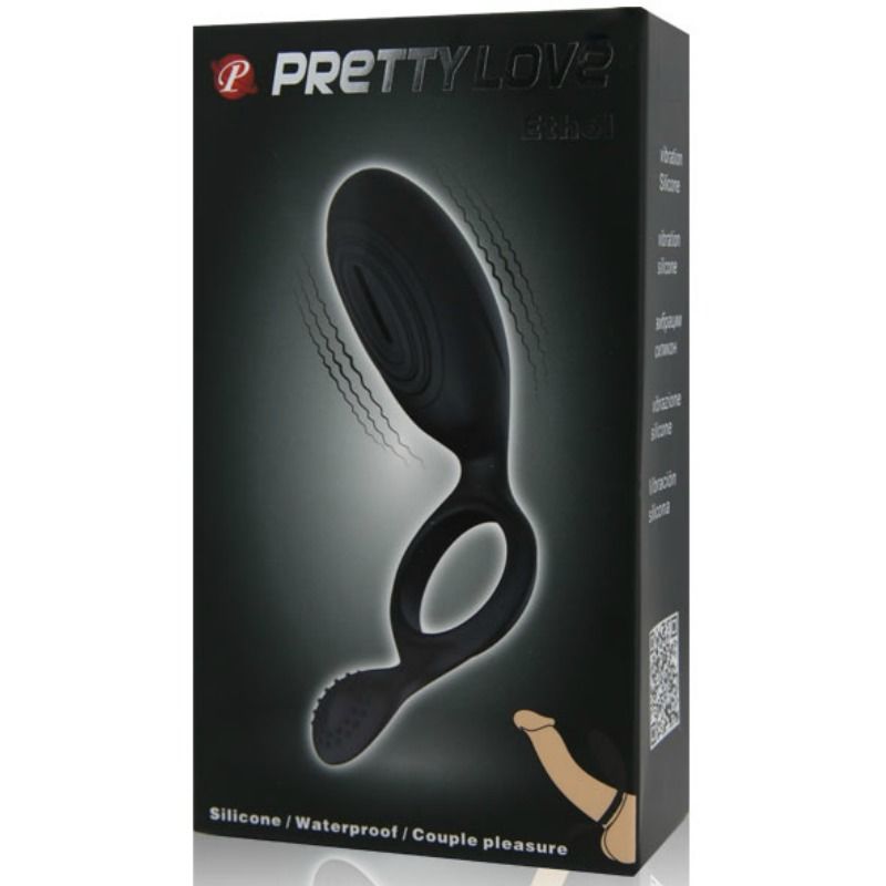 PRETTY LOVE - ETHEL WIBRUJĄCY PIERŚCIEŃ Z STYMULATOREM