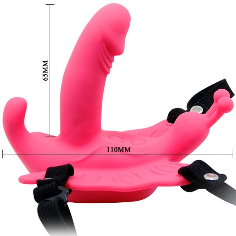 BAILE - UPRZĄŻ WIBRUJĄCA MOTYL Z PILOTEM ULTRA PASSIONATE