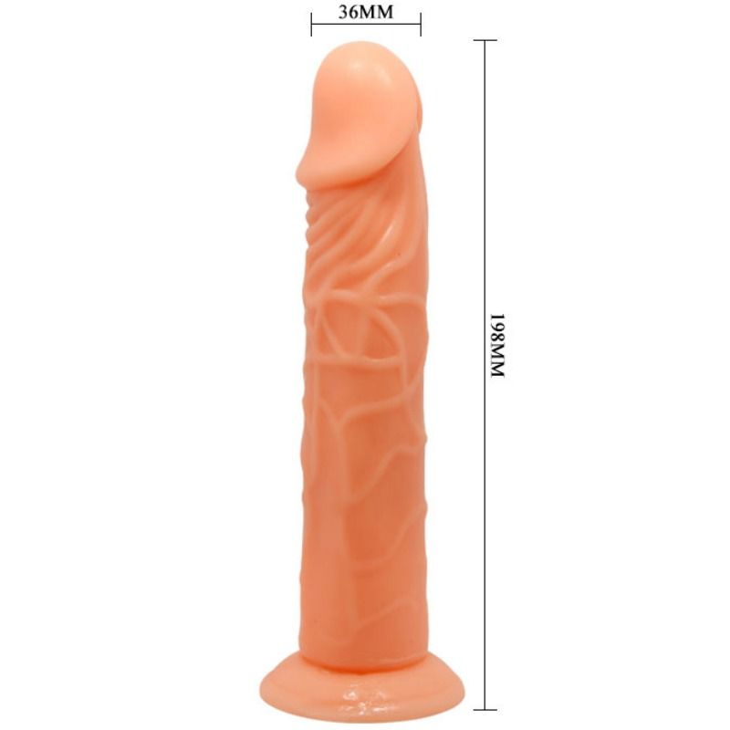 BAILE - REALISTYCZNE DILDO 19,8 CM W KOLORZE NATURALNYM