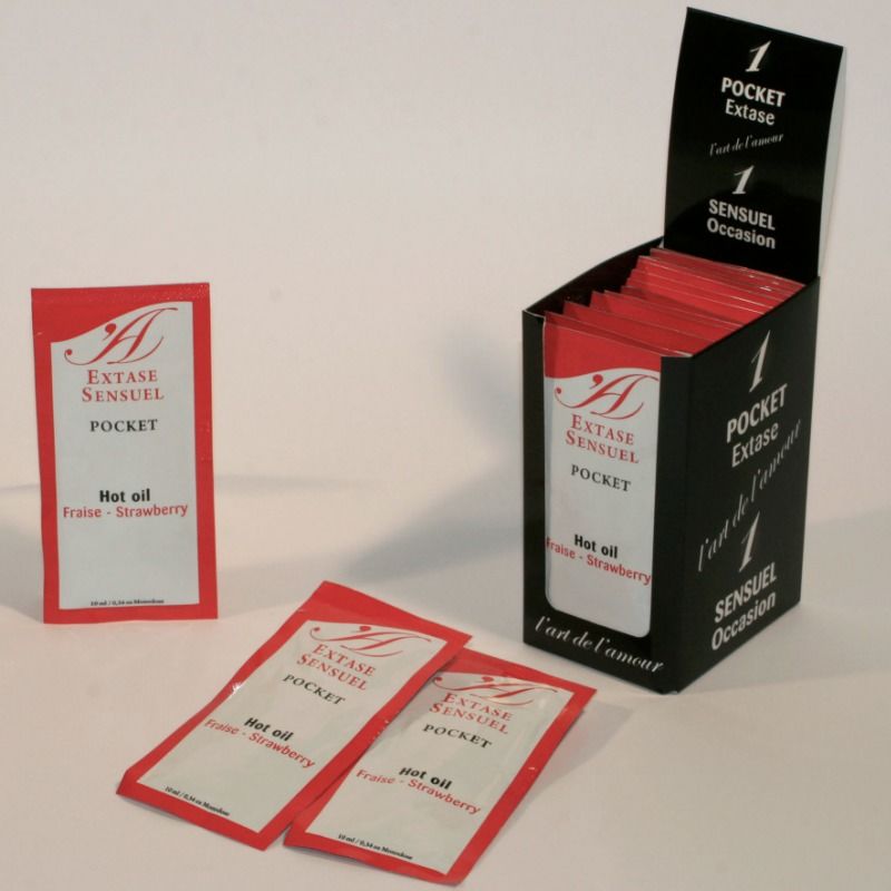 EXTASE SENSUAL – OLEJEK STYMULUJĄCY TRUSKAWKOWY 10 ML