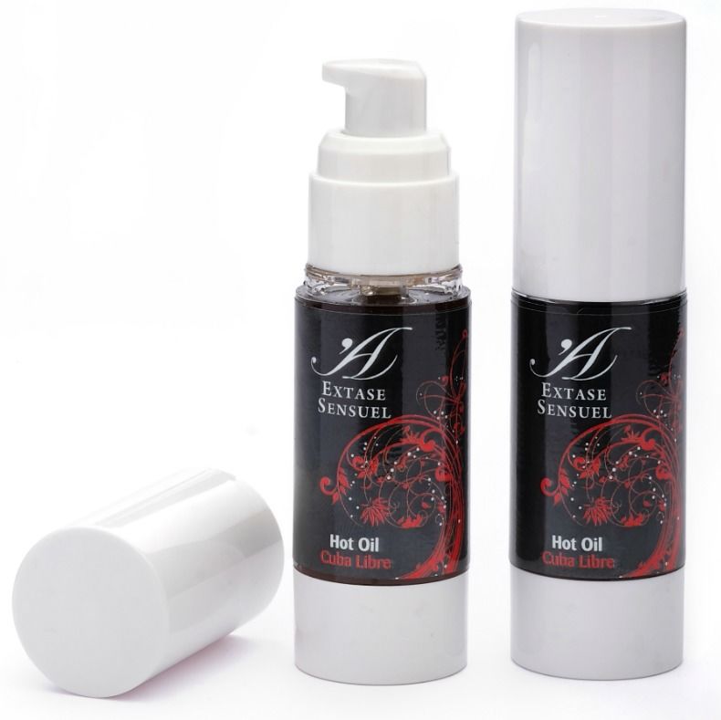 EXTASE SENSUAL – KUBAŃSKI OLEJEK STYMULUJĄCY ROZGRZEWAJĄCY 30 ML