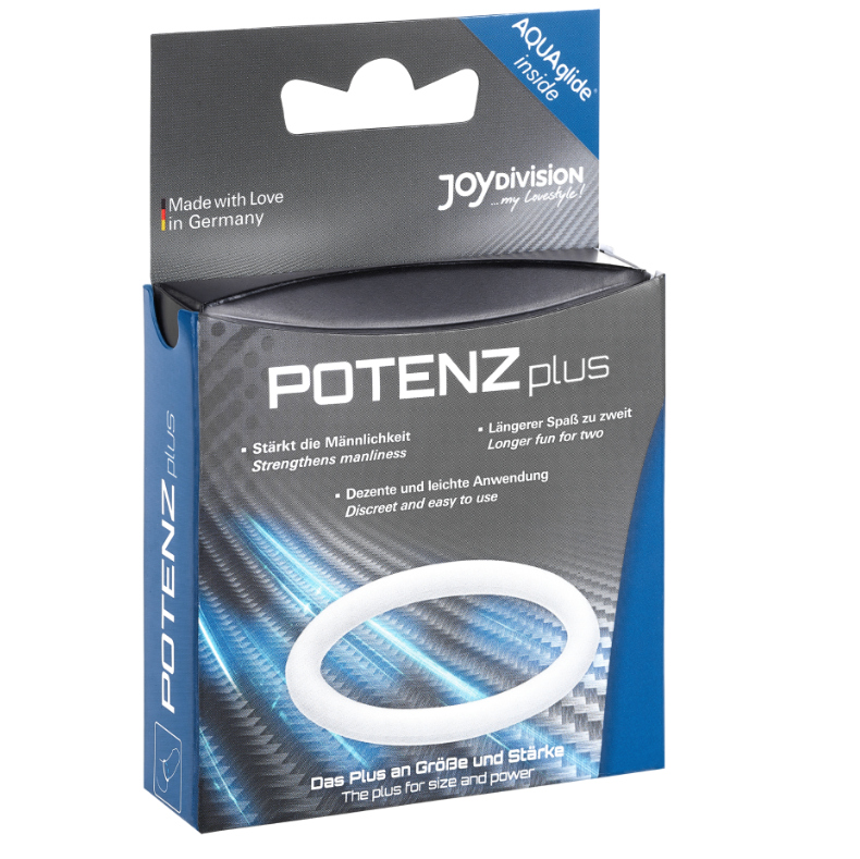 JOYDIVISION POTENZDUO - PLUS BIAŁY PIERŚCIEŃ - M