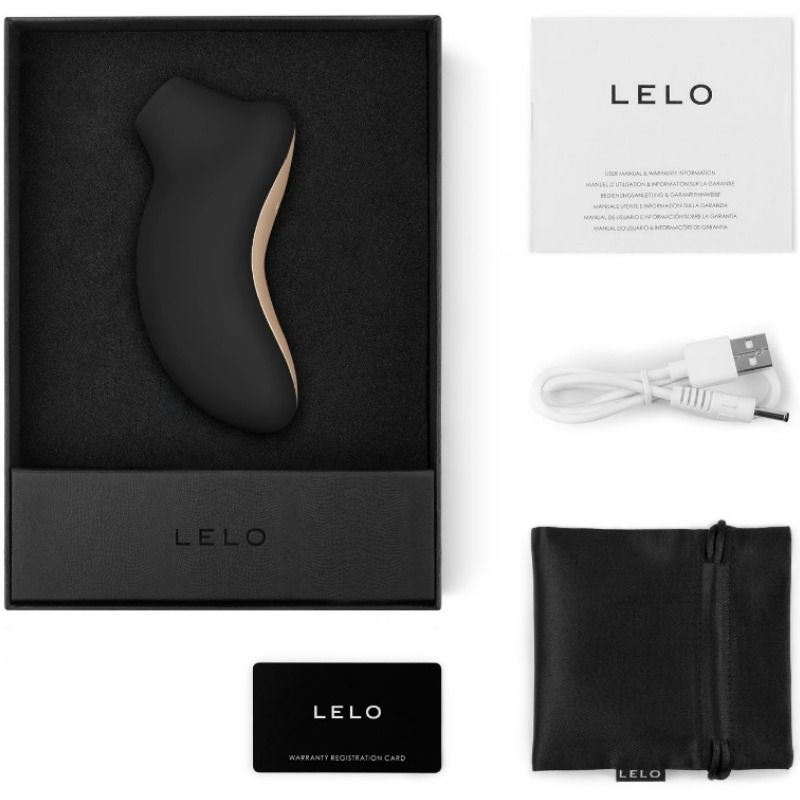 LELO - STYMULATOR ŁECHTACZKI SONA CZARNY